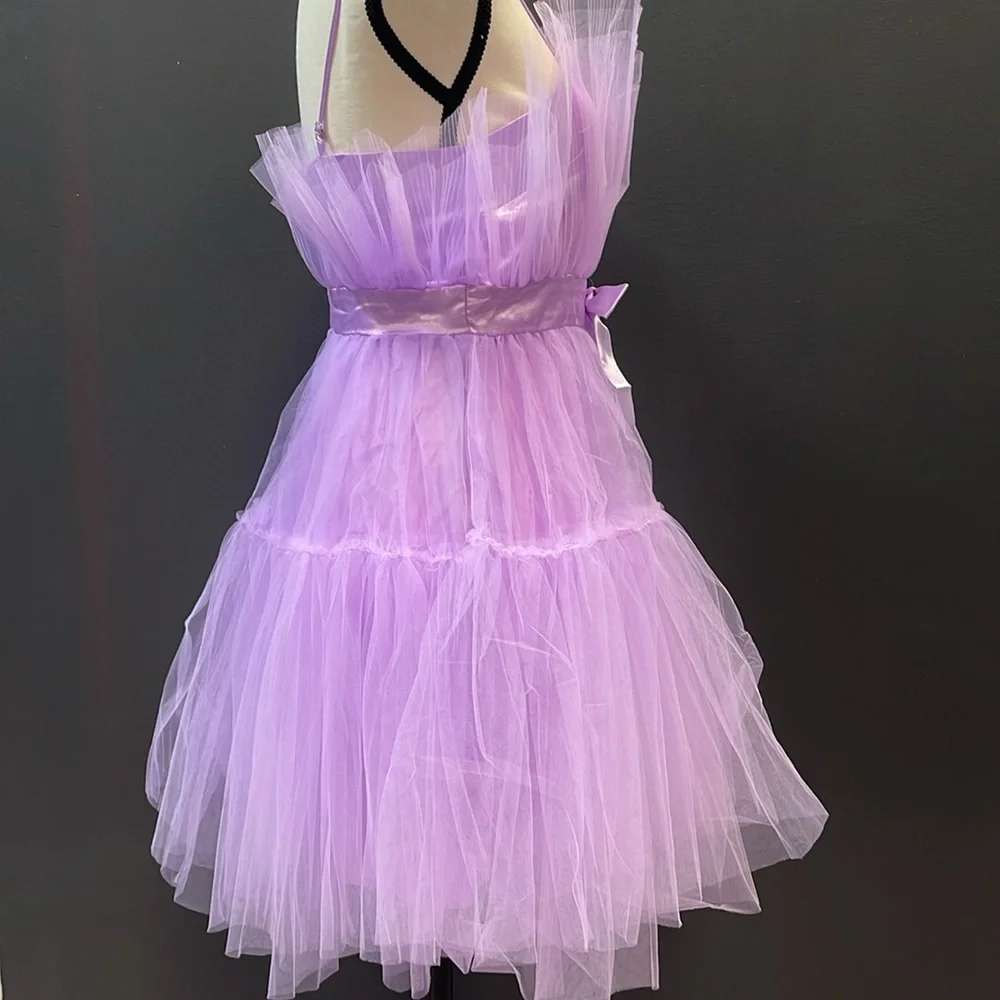 SHEIN Tulle Dress Purple SZ Teen 13Y